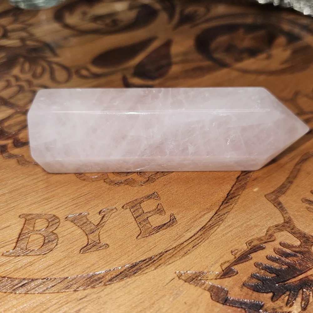 Rose Quartz Tower for Meditation #95